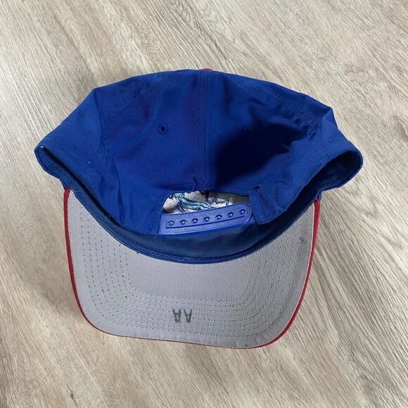 Vintage Outdoor Cap Toronto Blue Jays Snapback Hat MLB Baseball Blue Red Cap - Picture 2 of 8